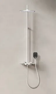 Душевая стойка Milleau TIRA MLHA223PDD-MW белый матовый